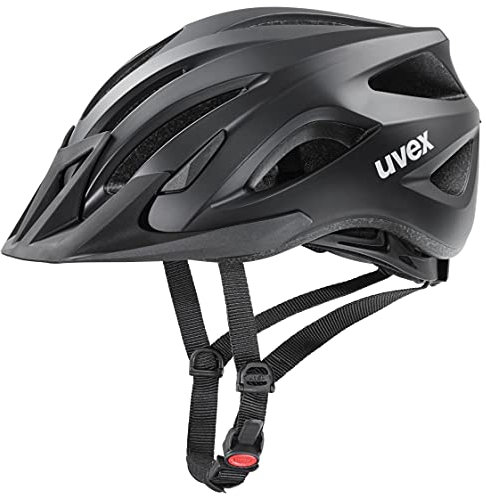 uvex viva 3 - leichter Allround-Helm für Damen und Herren - individuelle Größenanpassung - waschbare Innenausstattung - black matt - 56-62 cm