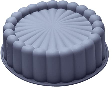 Tortiera in silicone Charlotte,Stampi rotondi antiaderenti in silicone per fare torte | Stampo multiuso antiaderente per cheesecake, brownie, crostata, torta di flan, cottura del pane, rilascio Smaler