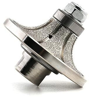 Z-LION Diamant Profiler Rad Diamant Fräser Bit Halb Bullnose Vakuum gelötet für Beton Granit Marmor Stein M14 Gewinde (B20)
