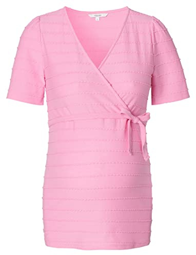 Noppies Top Arua Nursing-Maglietta a Maniche Corte T-Shirt, Cyclamen-N072, 46 Donna
