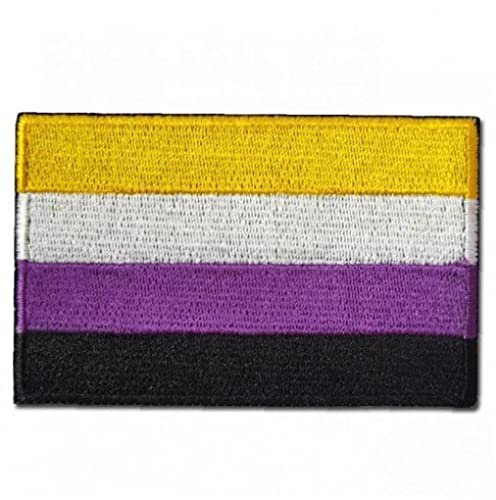 LGBT Regenbogen Flagge Stickerei Patch Schwule Flagge Liebe Liebe Stoff Aufkleber Eisen Auf Nähen Auf Gay Rights Patch Cloding Bag Accessoires