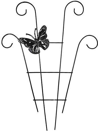 LINGJIONG jardin pour plantes grimpantes, panneaux grillagés pour les roses | jardin avec grille plantes en métal pour plantes grimpantes, pois, plantes d'intérieur, Pothos