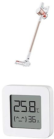 Xiaomi Vacuum Cleaner G9 Plus Staubsauger, 120 Airwatt Leistung, Funktionales 2-in-1 Bürstenkopf-Set, 60 Minuten Akkulaufzeit Temperatur- & Luftfeuchtigkeits-Monitor 2