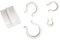 Set 20 Clip clips fermatelo per serra in acciaio per fissare il telo protettivo (Plastica, ⌀ 40 mm)