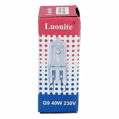 LUTH Premium Profi Parts Halogenlampe G9 40w 230v kompatibel mit Whirlpool 481010391431 für Backofen Dampfgarer