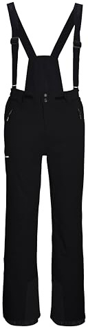 Killtec Herren Skihose/Funktionshose mit abnehmbaren Trägern, Kantenschutz und Schneefang Ksw 52 Mn Ski Pnts