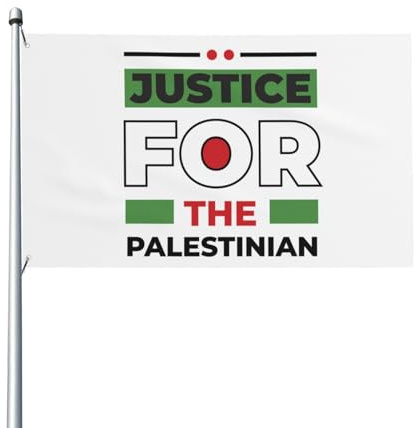 3x5 Sto con la bandiera della Palestina Bandiera della Palestina libera Salva la bandiera della Palestina Prega per la Palestina Forte bandiera esterna Sostieni la bandiera della Palestina Senza supp