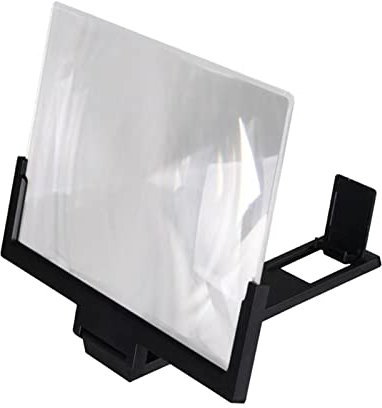 KFETCN Phone Screen Magnifier Portable Phone Screen Magnifier Holder Foldable Enlarger Projector 3D HD Bracket Video Amplifier Multifunction