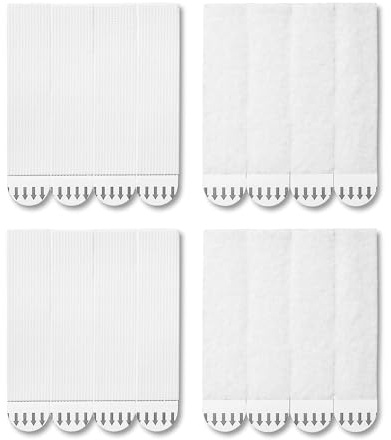 Marine Aurora 30-Pairs(60 Strips) Adhesive Picture Hanging, Large 70x18mm Double Side Hook Loop Mounting Tapes for Photo Frame, For Pictures, Frames, Mirrors, Wall décor - Damage Free Hanging