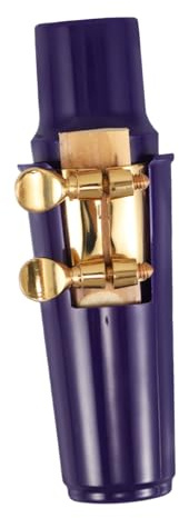 AKOOSY Mundstück und Ligatur Satz Altsaxophon mit Blattschraubenkappe und Metall für Verbesserte Klangqualität und Einfache Handhabung im Modernen Design