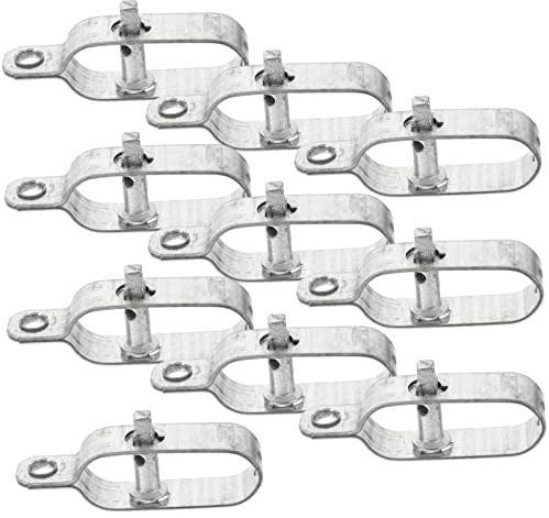 Warmhm 10 Pezzi Tenditori per Filo in Ferro Regolabili Resistenti Ruggine e per Giardino e Tensionamento Rope