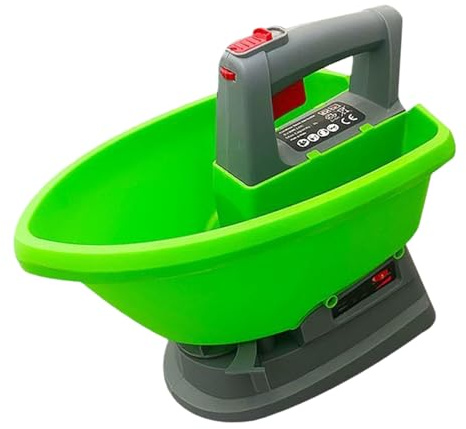 ordinarYone Spandiconcime elettriche portatili Grandi tramogge da 100 once Capacità Lunga durata della batteria di 4 ore per piantare un giardino efficiente