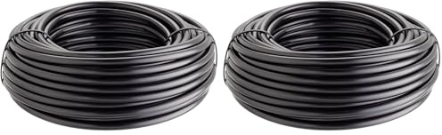 Claber Tubo capillare 20 m, in PE flessibile nero da 1/4 (4-6 mm) (Confezione da 2)