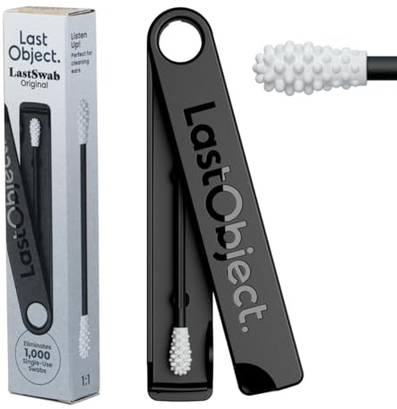 LastSwab® Wiederverwendbare Wattestäbchen für die Ohrreinigung von LastObject® - Umweltfreundliche Q-Tips für Ohren wiederverwendbarer Q-Tip entspricht 1000 herkömmlichen Wattestäbchen