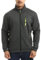 Lee Cooper Workwear LCJKT124 Veste en polaire thermique coupe-vent pour hommes à fermeture éclair complete, Anthracite chiné, XL