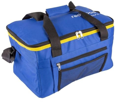 Garden Mile 24L Picnic Cool Bag Adjustable Shoulder Strap And Handle Cool Bags Straps Food Safe Long Lasting Food Cooler Bags For Travel BBQ Camping Picnic Cooler Bag Coolbox
