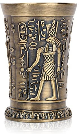 Vaso de chupito de whisky vintage, cáliz real de latón en relieve, copa de vino pequeña, copa de metal de bronce verde para decoración artesanal, regalo, adornos para el hogar