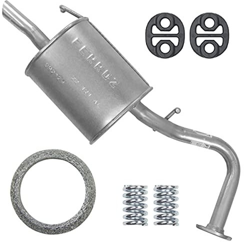 Endschalldämpfer Auspuff Endtopf für Toyota Yaris 2 II P9 (Made In France) 1.0