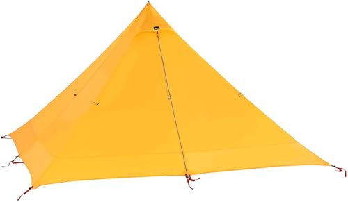 DesertWalker Pyramidenzelt Ultraleichtes Zelt Single Tipi Zelt für Trekking Camping Outdoor