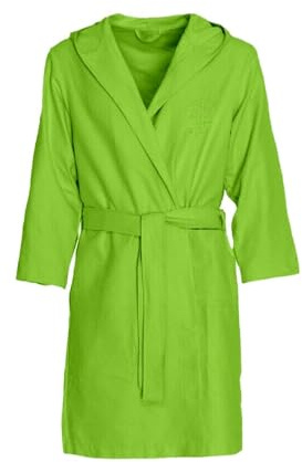 Dorian Home - Accappatoio Bambino Bambina in Microfibra Anallergico, Morbido, Leggero Salvaspazio Assorbente, Rapida Asciugatura con Cappuccio, Tasche, Cintura a Passanti e Gancio, Lavabile (no Stiro)