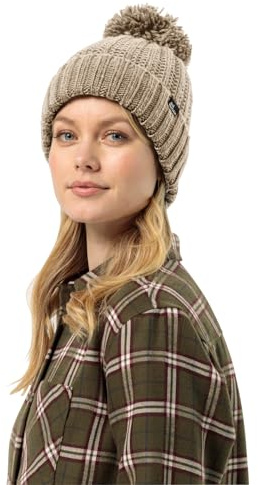 Jack Wolfskin Damen Beanie-Mütze Highloft Knit Beanie W