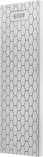 SATC Diamond Sharpening Stone 2 Side Grit 600/1200 Diamond Plate Honing Stone Sharpening Stone for Kitchen Knives, Outdoor Tools and Small Tools (198×70mm/ 7.8 ×2.75 Inch)