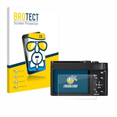 BROTECT Schutzglas für Panasonic Lumix DC-TZ99 Schutzfolie Panzer Folie Glas[Extrem Kratzfest 9H, Anti-Fingerprint, Ultra-Transparent]