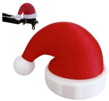 Anhängerkupplung Abdeckung lustig, Weihnachtsmütze Ahk Schutzkappe Abdeckkappe Für Anhängerkupplung,Kappe Schutz Anhängerkupplung Auto, Anhänger, Nabenlager, Staubkappen, Schutzkappe (1)