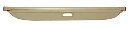 QIFHFBA Kofferraumabdeckung Auto Trunk Cargo Abdeckung Für Mercedes Für Benz Für GL GLS X166 450 550 350d 2013-2019 Sicherheit Schild Vorhang Partition Privatsphäre Laderaumabdeckung Rollo(Beige)