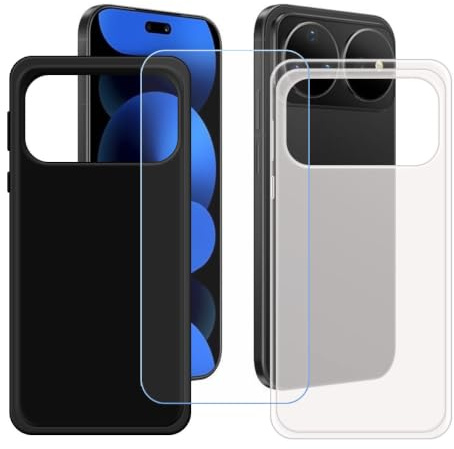 BMPNLSZ 2 Funda para Huawei Nova 16 Pro + Screen Protector