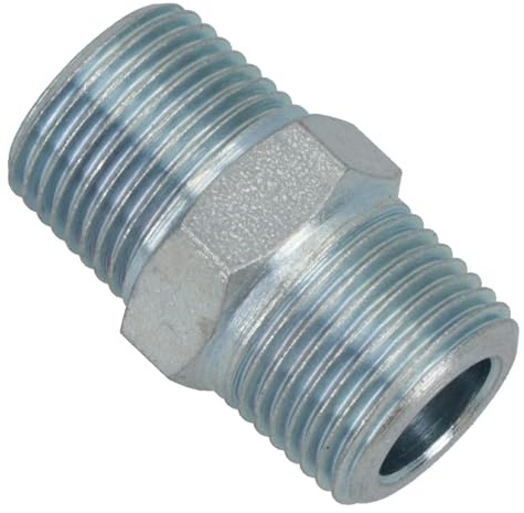 3/8 BSP Male to Male Air Line Hose Compressor Fitting Connector Union FT048