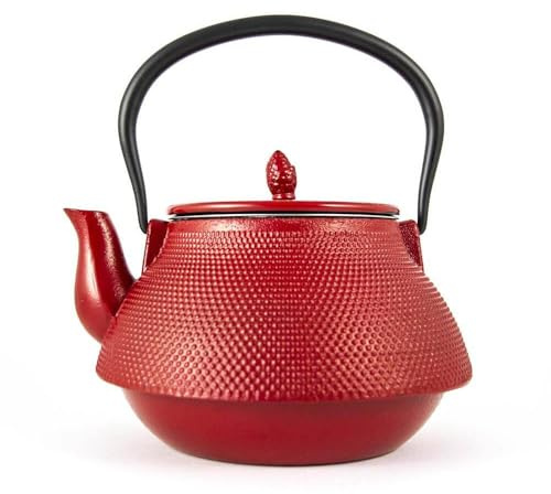 Sens Original - Théière fonte samouraï 1.9 litre - - rouge