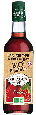 Maison Meneau - Sirop De Fraise Bio 50 Cl - Vendu par unité