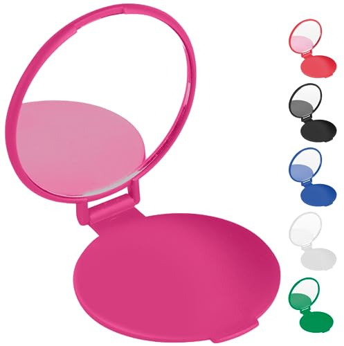 Hole Gadget ® | Specchietti Personalizzati con Logo Gadget Promozionali Pubblicitari Personalizzabili per Aziende ed Omaggio a Clienti, Centri Estetici, Matrimoni (100)