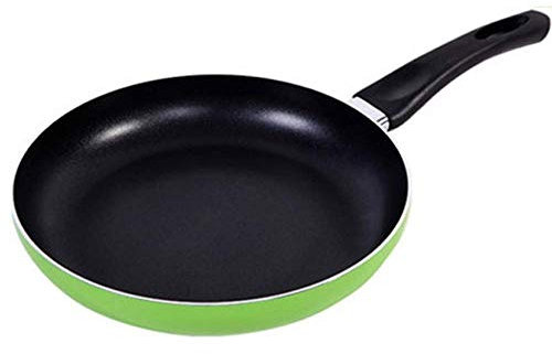 DameCo Poêle à Frire Poêle à Frire antiadhésive Casserole Poêle en Alliage d'aluminium Revêtement en téflon à l'intérieur Batterie de Cuisine à gaz à Induction Poêle à Frire à œufs Poêle à Frire