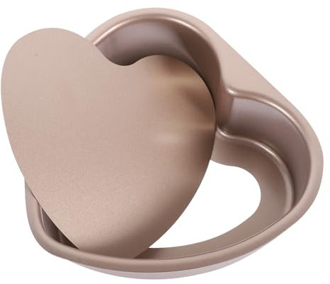 PRETYZOOM Teglia Per Torta A Forma Di Cuore Per La Cottura in Cucina Non Facile Da Pulire Ottima Per Migliorare Le Abilità Di Cottura.