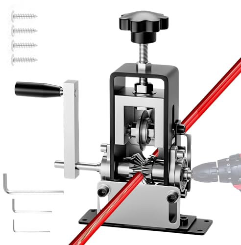Cable Maquina de Pelar Profesional, Pela Cables de Electricidad, para Cable de 1-25 mm de Diámetro con Manivela, Pelador de Cables Electricos Para Reciclaje Chatarra Cobre Pelacables Manual Automático