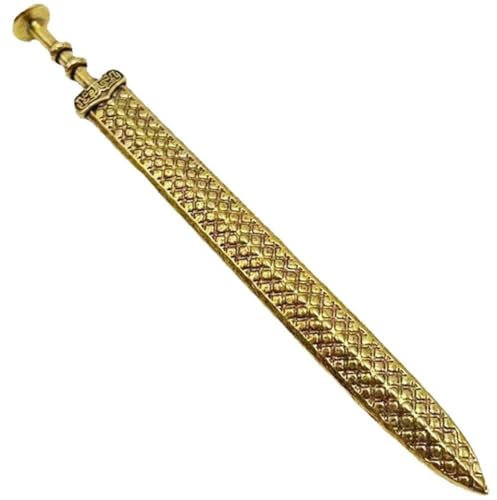 Tsffae Mini Cuchillos Katana De Estilo Chino, Espada Samurái, Modelo De Metal, Katana Hecha a Mano, Accesorios De Cosplay De Anime, Accesorios Retro para Hogar