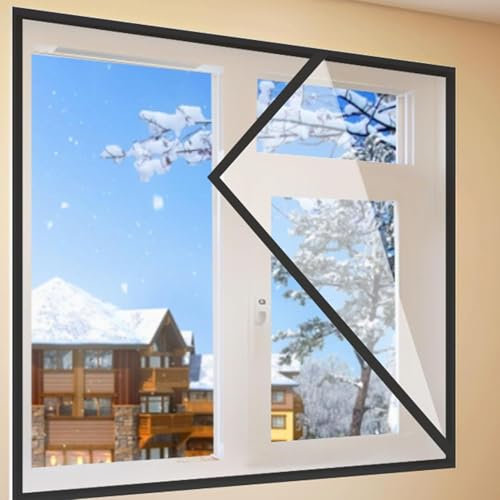 70x150cm,Conservatory Window Insulation Secondary Double Glazing Film Draught Excluder
