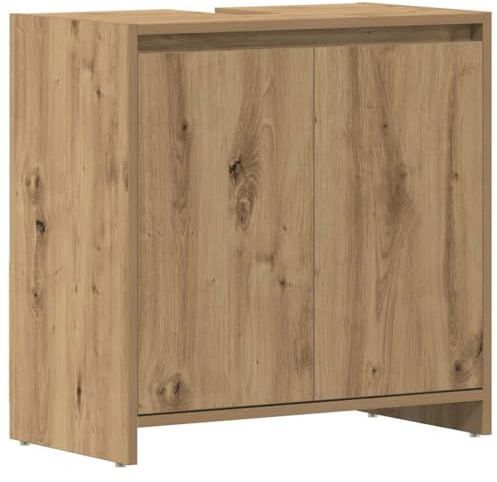 vidaXL Waschbeckenunterschrank Artisan-Eiche 60x33x60 cm