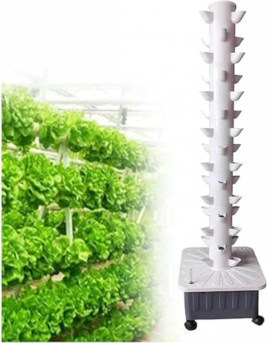 Sistema di Coltivazione idroponica, 15 Strati, 45 Fori, Sistema di piantagione idroponica Intelligente, Torre aeroponica, Torre idroponica