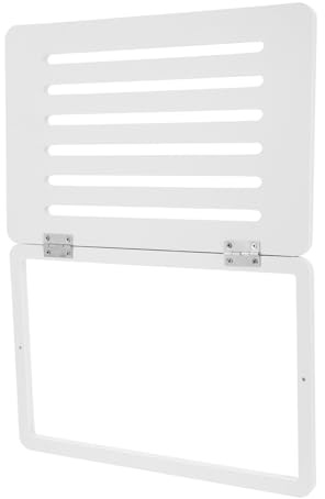 MAGICLULU Cubierta Decorativa para Protección y Ventilación para Caja de Medidor Eléctrico con Elegante Rejilla de Ventilación Lateral de Pvc