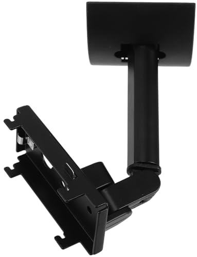 FELTECHELECTR Supporto da Parete Regolabile per Altoparlanti Centrali Staffa Robusta per Montaggio Audio Surround Design Elegante e Facile Installazione Supporto Pesante per Diffusori Acustici
