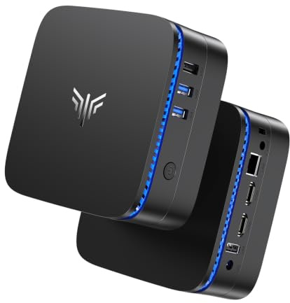 NiPoGi AK1PLUS Mini PC Windows 11 Pro, Intel Celeron N5095 (Up to 2.9GHz), 16GB+256GB SSD, Dual 4K Mini Computer Support 2.5'' SSD Expansion, WiFi, BT, Ethernet, Business Home Office Mini PC