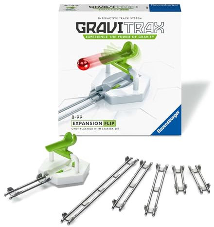 Ravensburger GraviTrax Flipper Add On Extension Accessory - Marble Run and Construction Toy for Kids Age 8 Years and Up - STEM