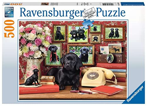 Ravensburger Puzzle 16591 - Meine treuen Freunde - 500 Teile Puzzle für Erwachsene und Kinder ab 10 Jahren, Puzzle mit Hunde-Motiv