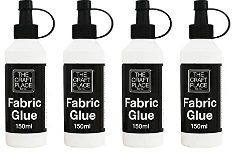 All Purpose Permanent Fabric Glues 4 x 150ml