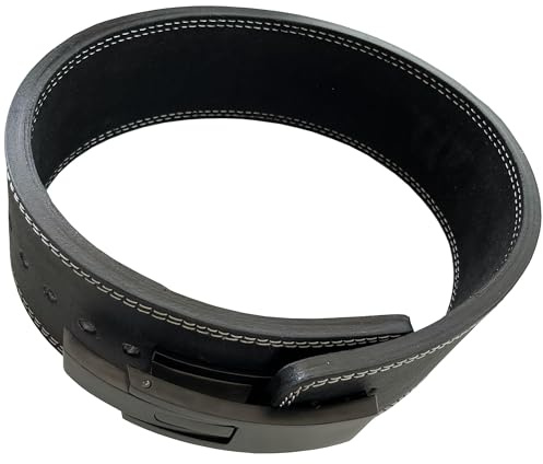 Ceinture à levier 13mm - Ceinture Powerlifting | Musculation | Fitness - Warrior Gear | Ceinture pour le Squat et le Soulevé de terre (XS)