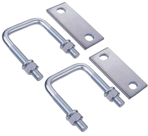 Leaf Spring Clamp Kit Fits Leaf Springs Up To 2.5” Wide, Locks Leaf Springs Together For Stabilizing,Provides Better Control of Axle Torque pack of2