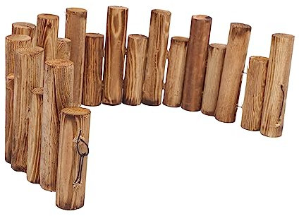 BCOATH Holzzäune Für Außenbereich Gartenholzzäune Kurzer Gartenholzzaun Holzzäune Hofzäune Weihnachtsbaumzäune Zäune Für Garten Und Installieren